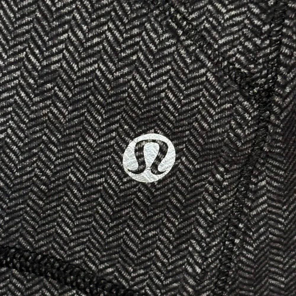 Lululemon Women Define Jacket Size 2 Herringbone Gray Full Zip C131 -8